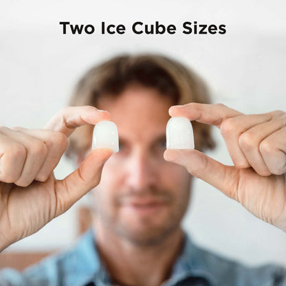 Countertop Bullet Ice Maker with Ice Basket Handle (26 Lbs)