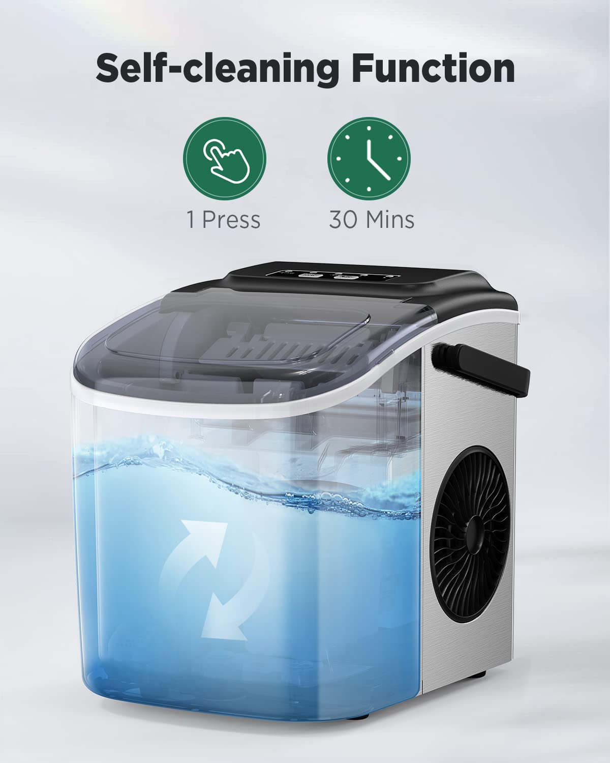 Countertop Bullet Ice Maker (26 Lbs)