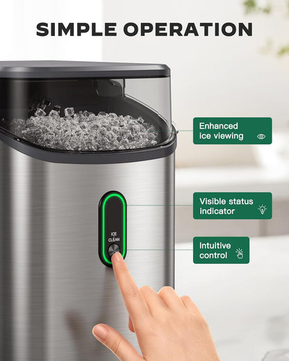 Countertop Chewable Ice Maker (33 Lbs)