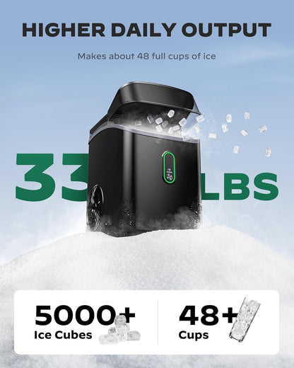 Smart Countertop Nugget Ice Maker (33 Lbs)
