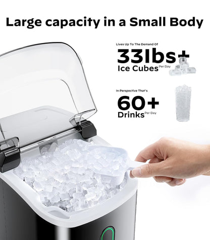 Countertop Nugget Ice Maker (33 Lbs)