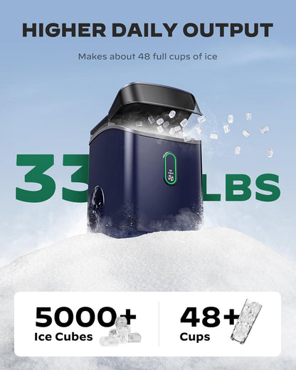 Countertop Nugget Ice Maker (33 Lbs)