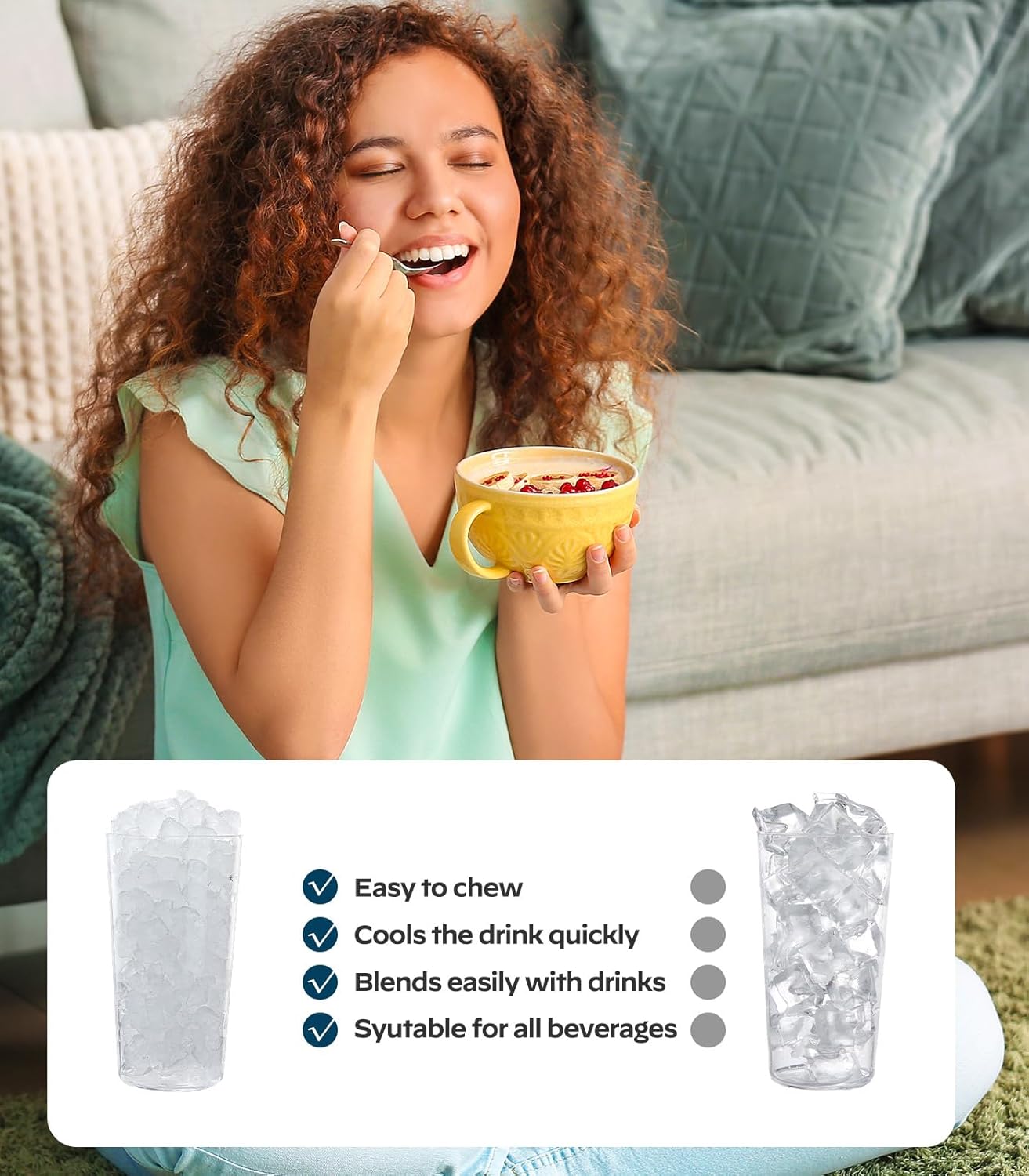 Countertop Nugget Ice Maker (33 Lbs)