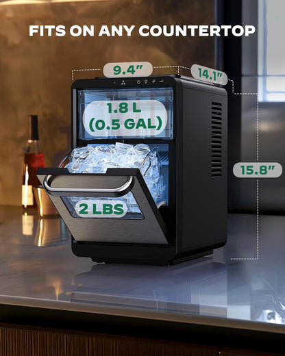 Silonn Crescent Ice Maker Countertop