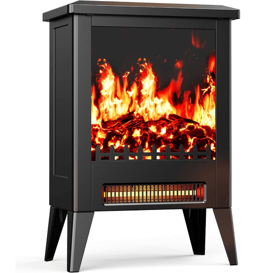 Silonn 18-Inch Electric Fireplace Heater with App &